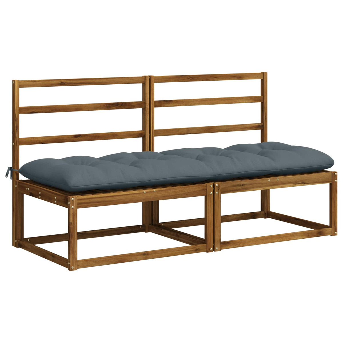 Jastučić za klupu VIANEN 100% poliester Plava 180 x 60 x 12 cm