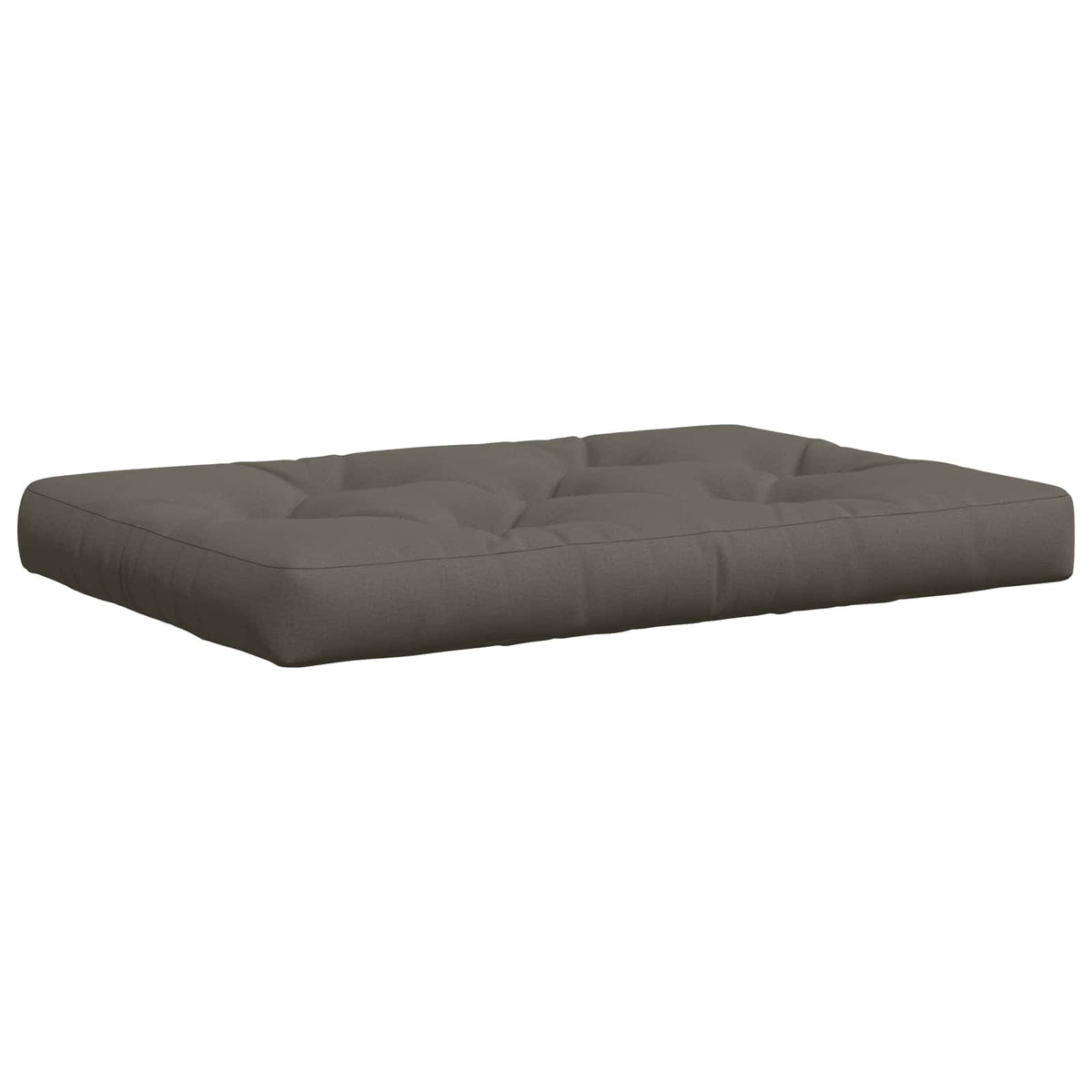 Jastučić za palete VIANEN 100% poliester Siva 120 x 80 x 12 cm