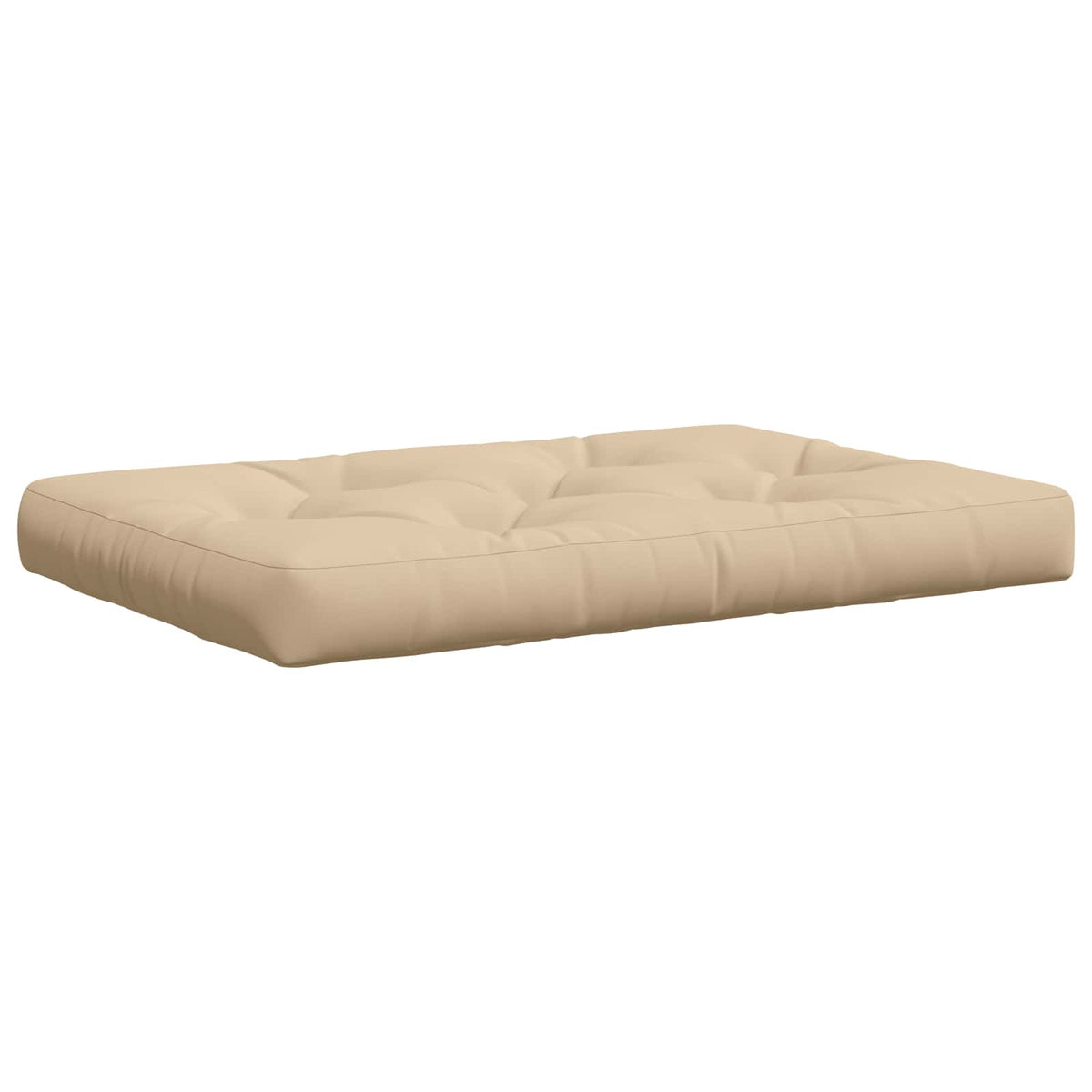 Jastučić za palete VIANEN 100% poliester Krem 120 x 80 x 12 cm