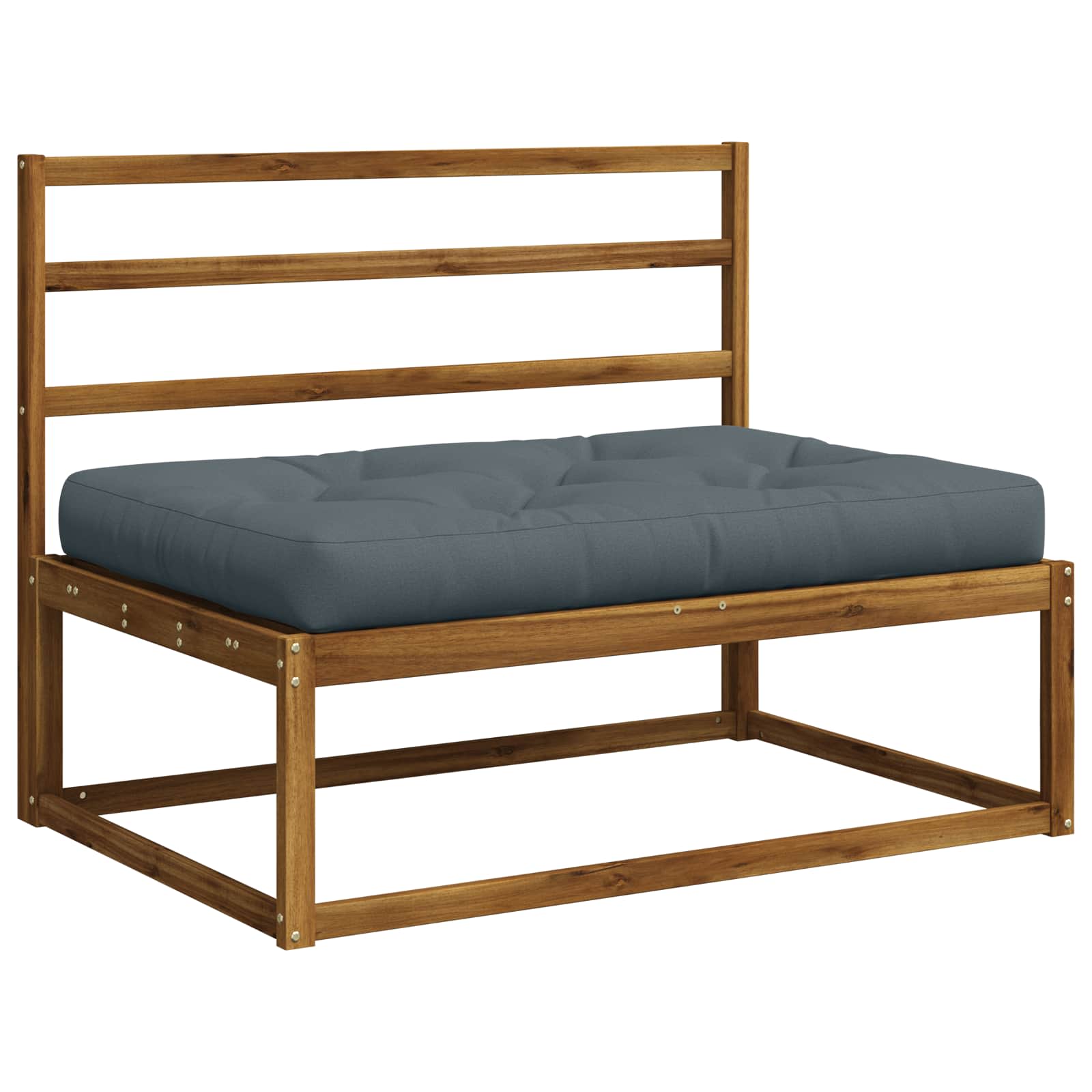 Jastučić za palete VIANEN 100% poliester Plava 120 x 60 x 12 cm