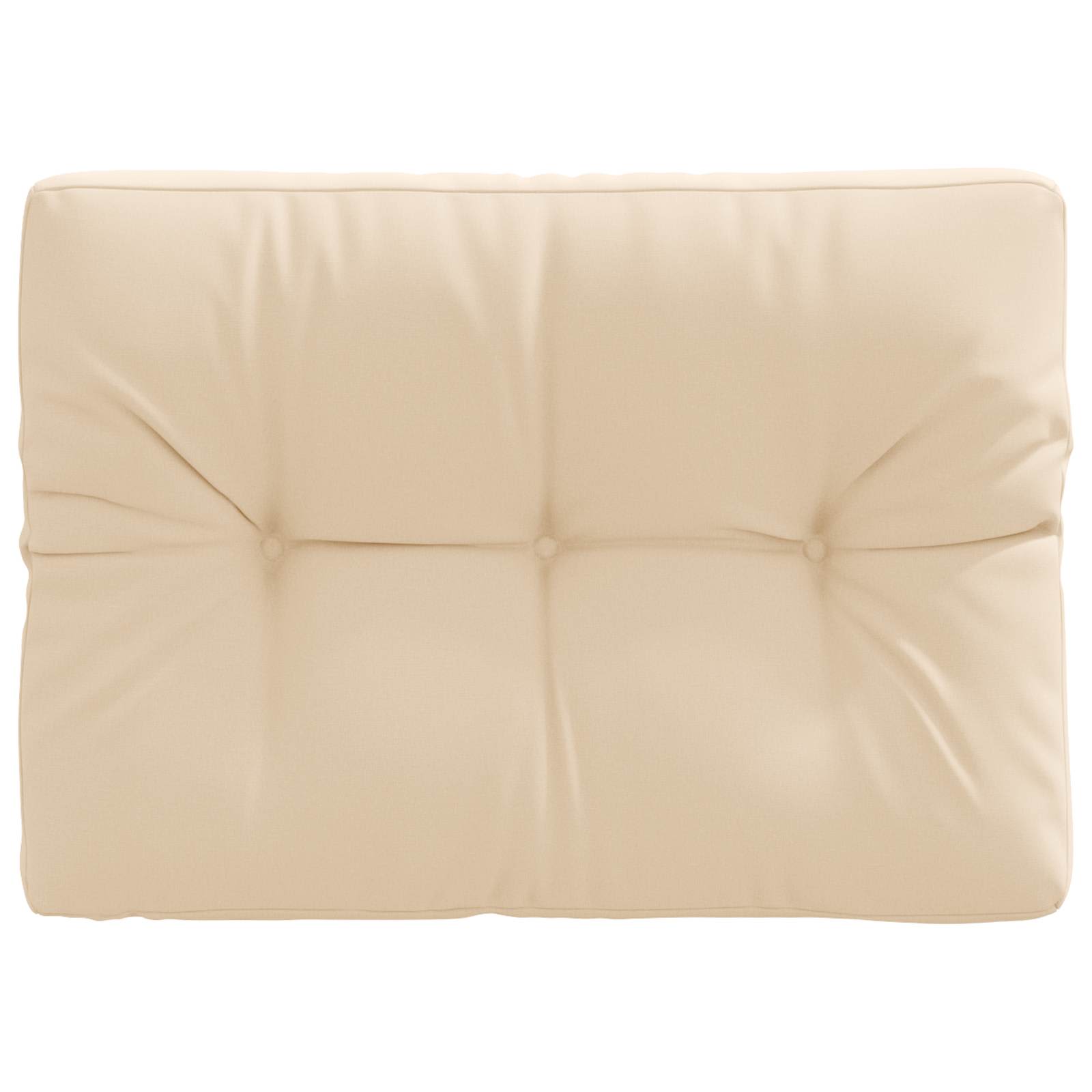 Jastučić za palete VIANEN 100% poliester Krem 70 x 40 x 12 cm
