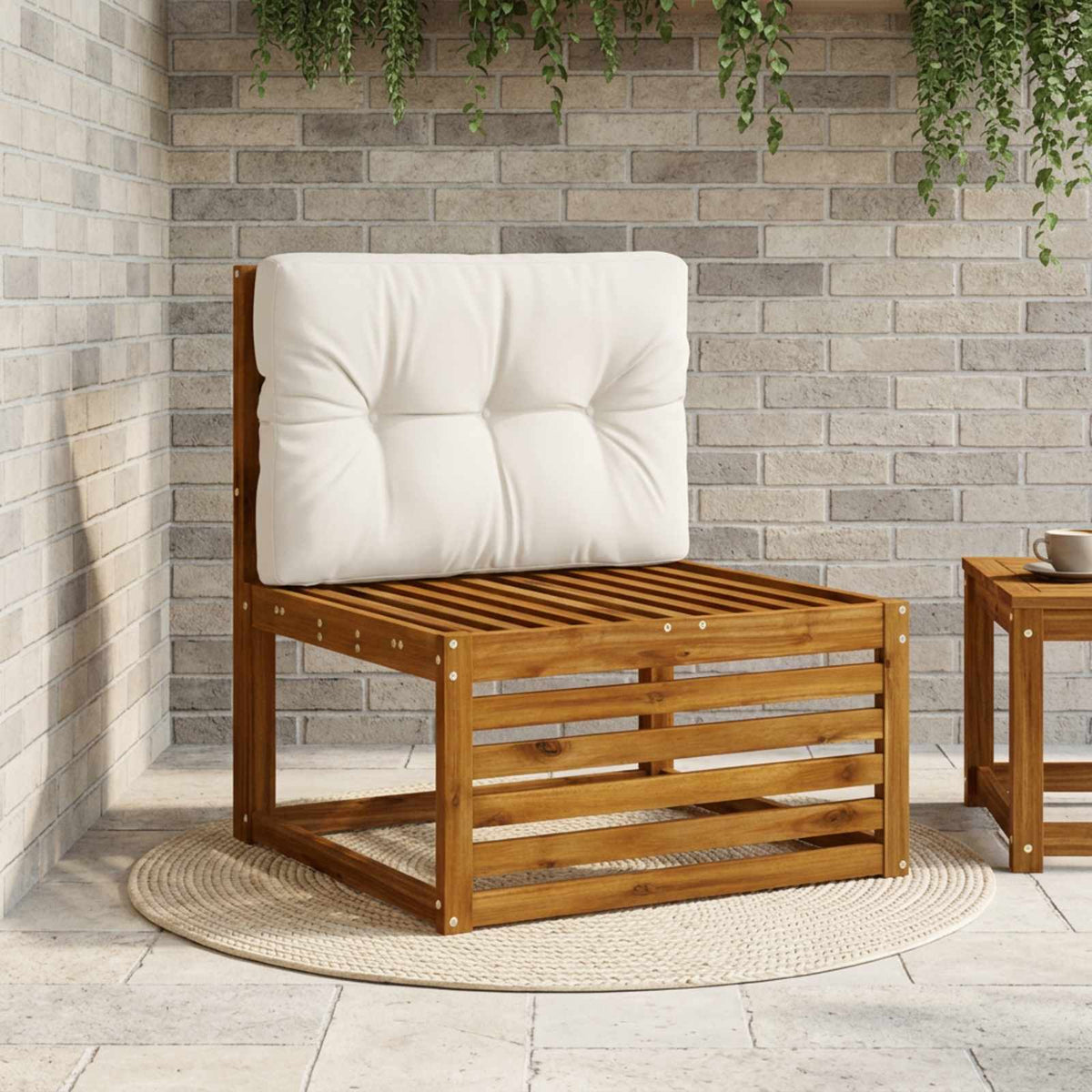 Jastučić za palete VIANEN 100% poliester Bijela 70 x 60 x 12 cm