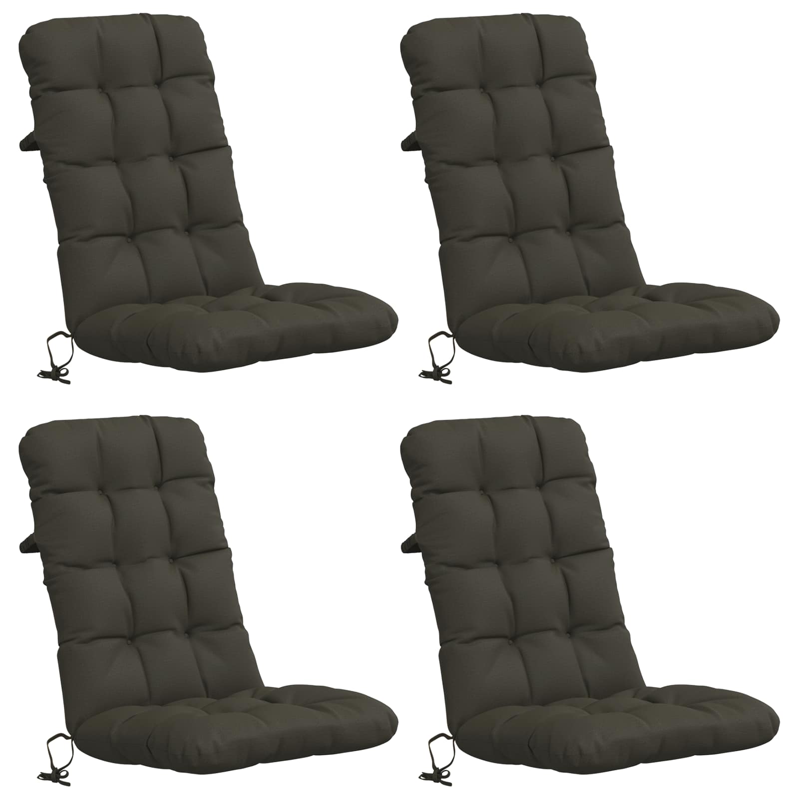 Jastučići za stolice s visokim naslonom - 4 komada VIANEN 4 pcs