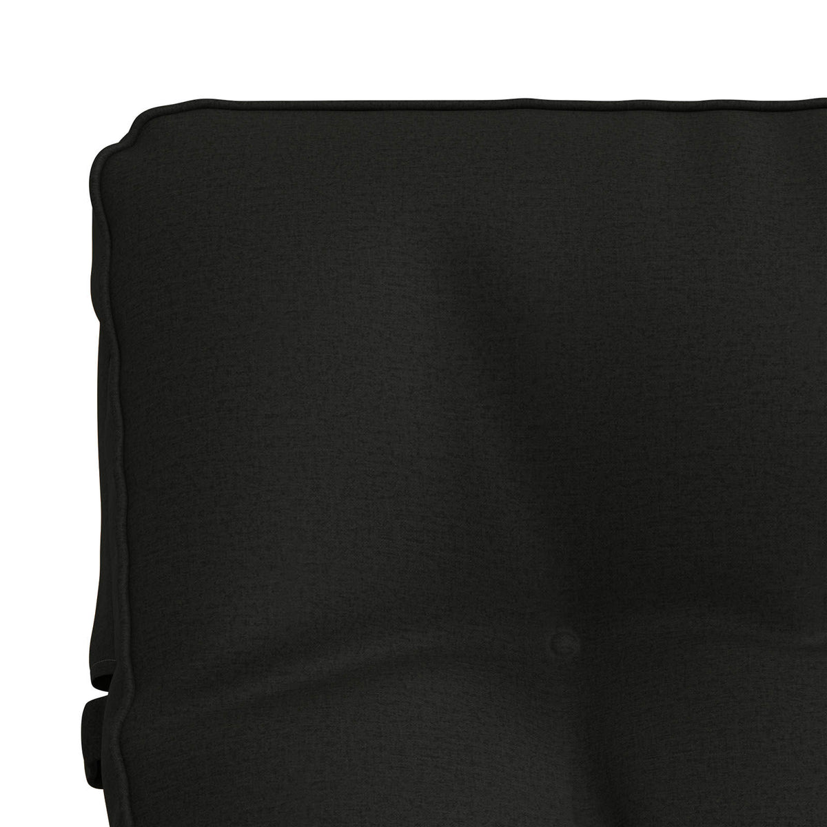 Jastučić za ležaljku VIANEN 100% poliester Crna 200 x 60 x 8 cm