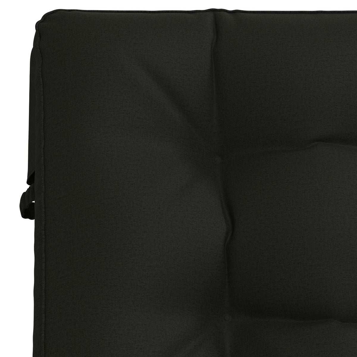 Jastučić za ležaljku VIANEN 100% poliester Crna 200 x 90 x 8 cm