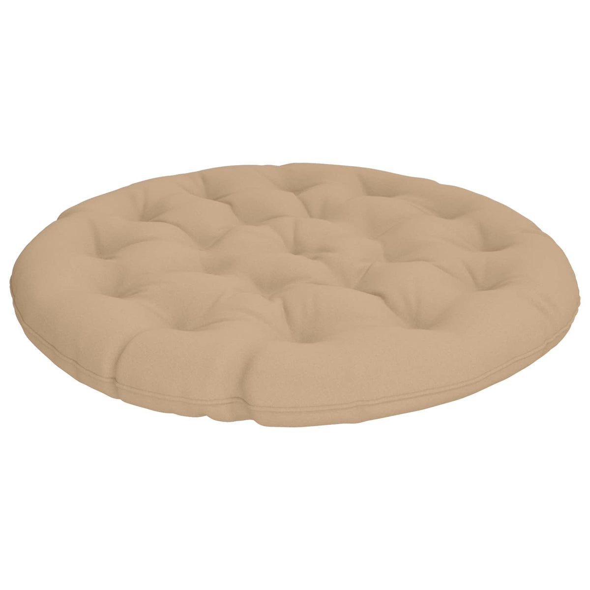 Papasan jastučić VIANEN 100% poliester Pijesak Ø 130 x 12 cm