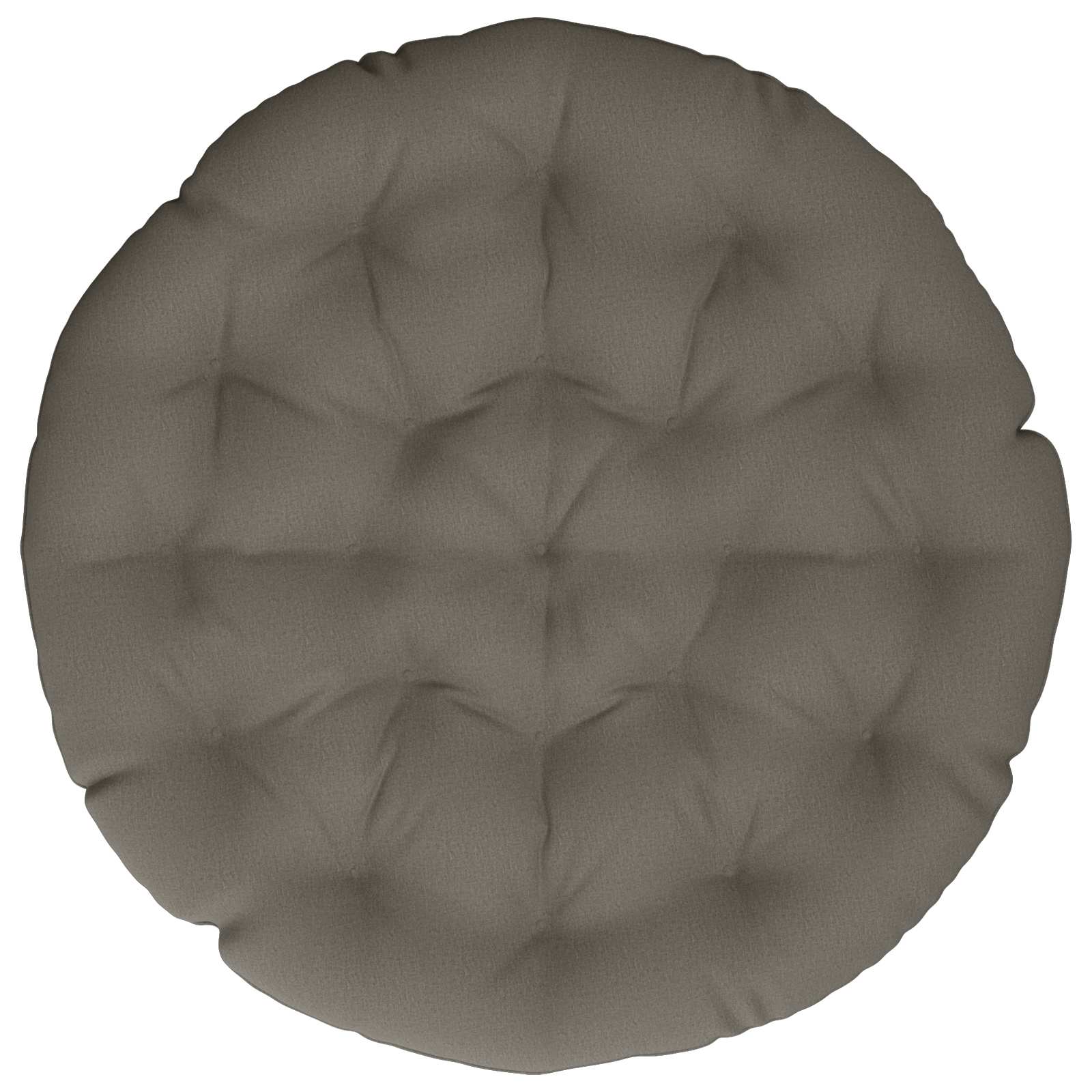 Papasan jastučić VIANEN 100% poliester Siva Ø 130 x 12 cm