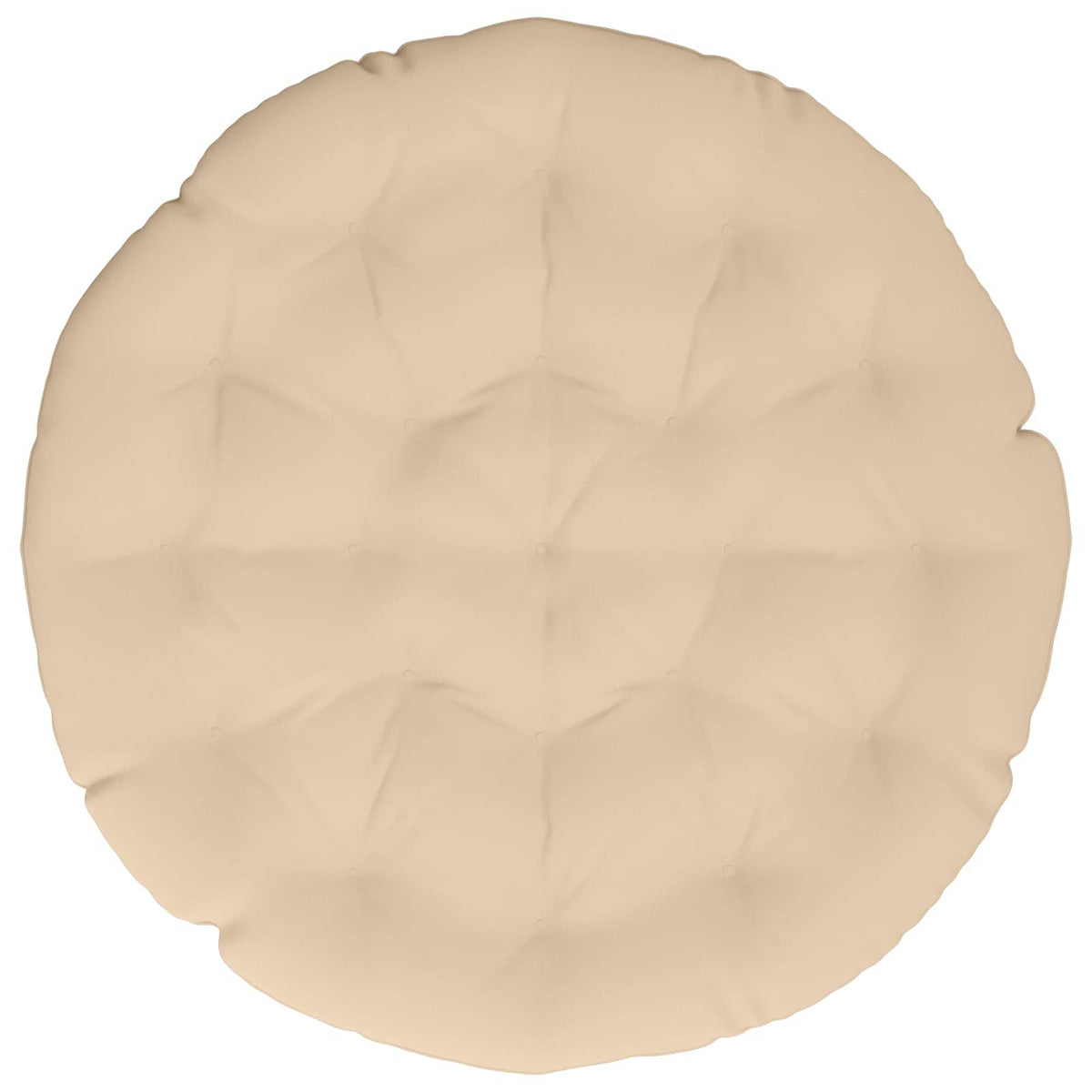 Papasan jastučić VIANEN 100% poliester Krem Ø 130 x 12 cm