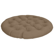Papasan jastučić VIANEN 100% poliester Sivosmeđa Ø 120 x 12 cm