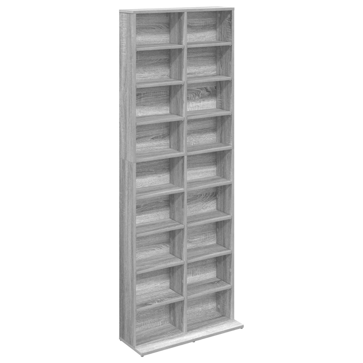 CD ormar Siva Sonoma 65 x 23,5 x 175 cm Konstruirano drvo