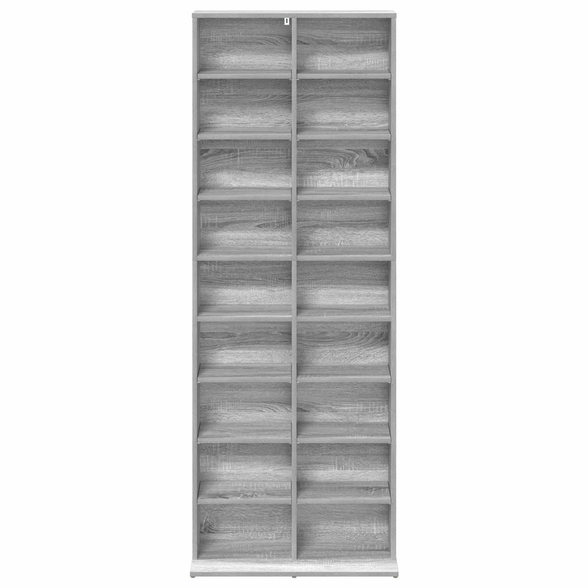CD ormar Siva Sonoma 65 x 23,5 x 175 cm Konstruirano drvo