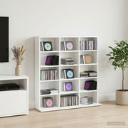 CD ormar Bijela 96 x 23,5 x 97,5 cm Konstruirano drvo