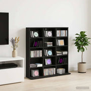 CD ormar Crni hrast 96 x 23,5 x 97,5 cm Konstruirano drvo