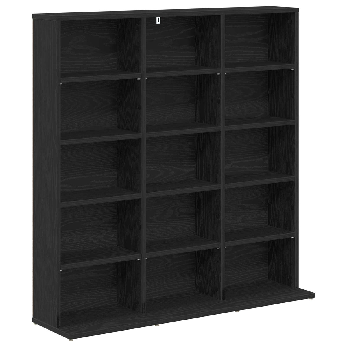 CD ormar Crni hrast 96 x 23,5 x 97,5 cm Konstruirano drvo