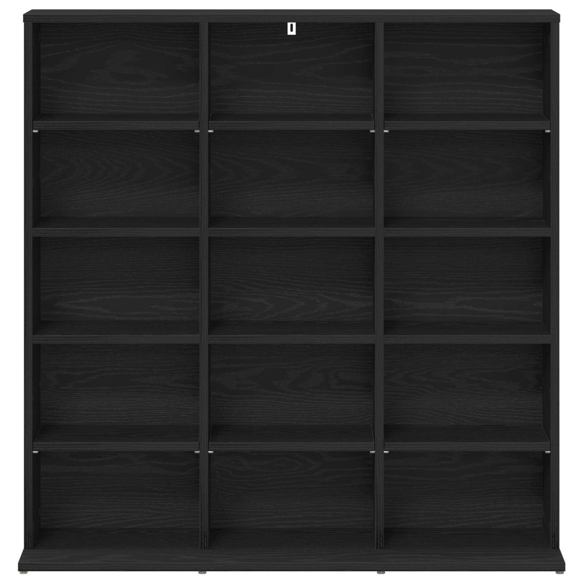 CD ormar Crni hrast 96 x 23,5 x 97,5 cm Konstruirano drvo