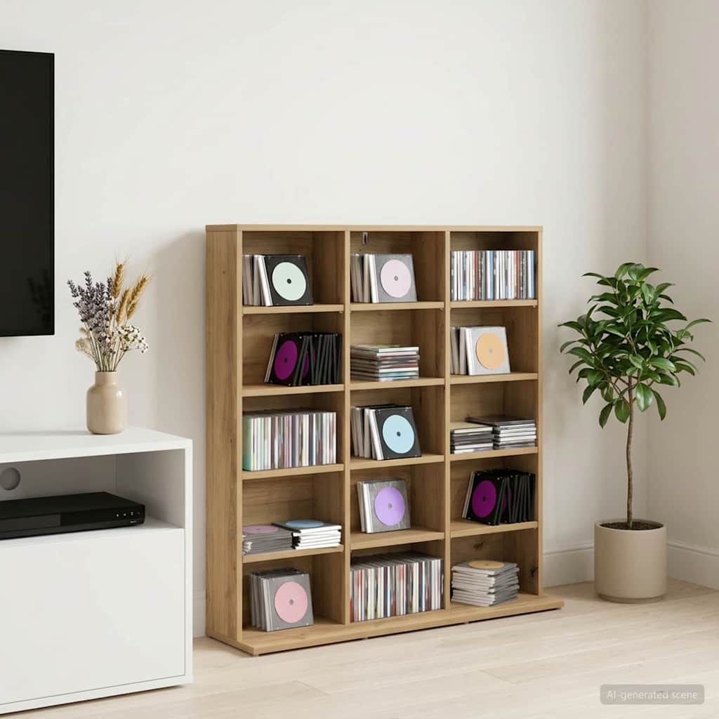 CD ormar Hrast artisan 96 x 23,5 x 97,5 cm Konstruirano drvo