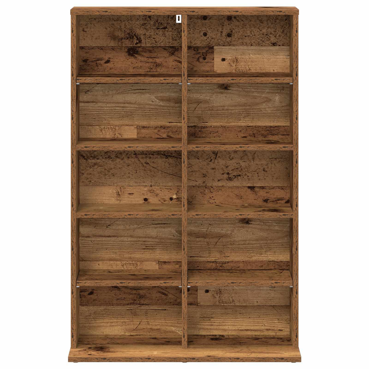 CD ormar Staro drvo 65 x 23,5 x 97,5 cm Konstruirano drvo