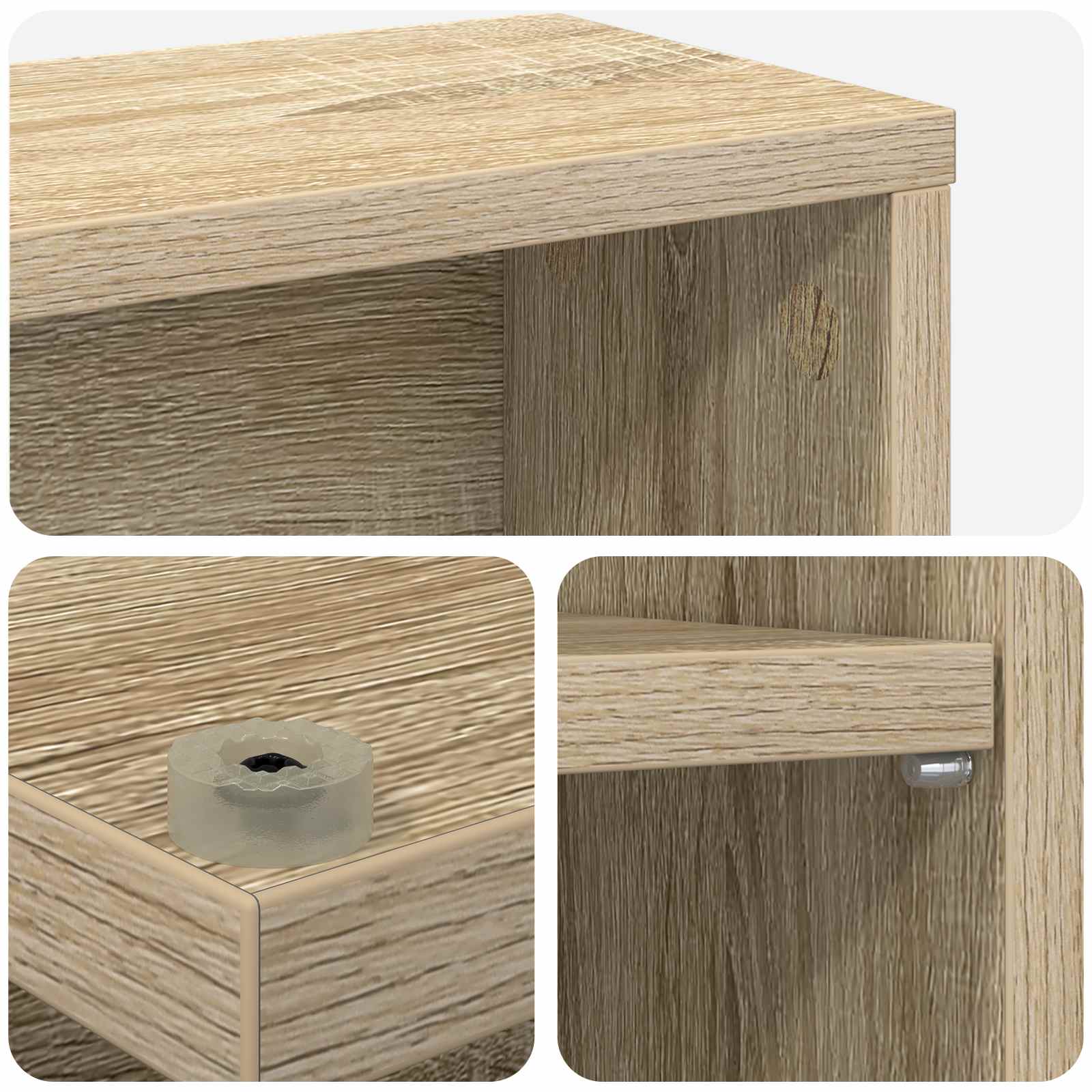 CD ormar Hrast sonoma 33 x 23,5 x 97,5 cm Konstruirano drvo