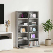 CD ormar 2 kom. Siva Sonoma 33 x 23,5 x 97,5 cm