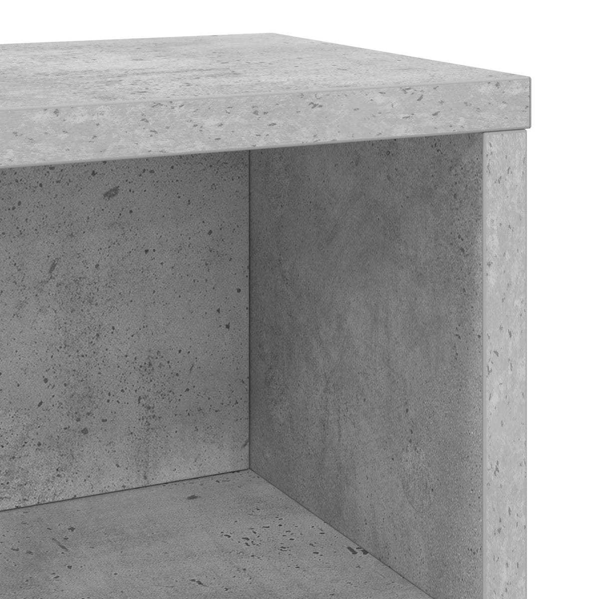 Stalak za CD-ove Betonska siva 40 x 17 x 17 cm