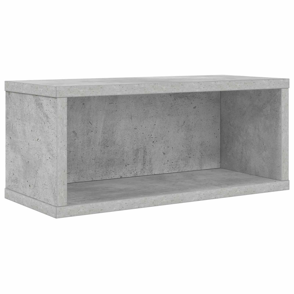Stalak za CD-ove Betonska siva 40 x 17 x 17 cm