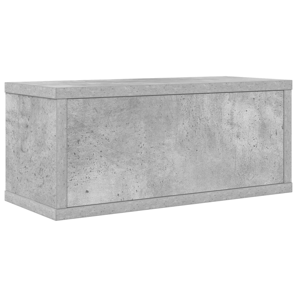 Stalak za CD-ove Betonska siva 40 x 17 x 17 cm