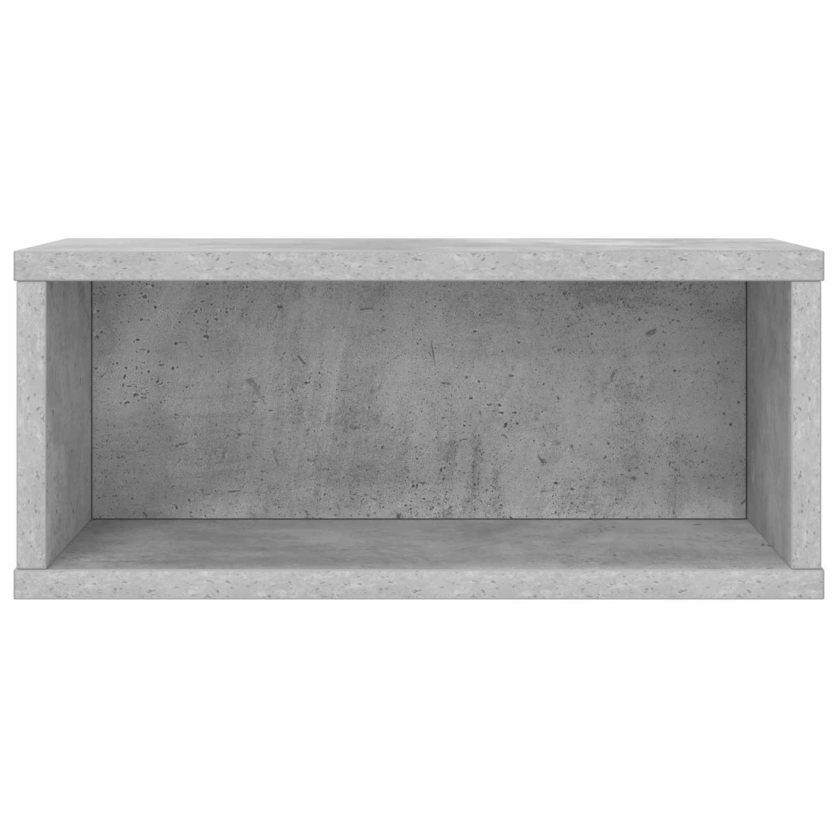 Stalak za CD-ove Betonska siva 40 x 17 x 17 cm