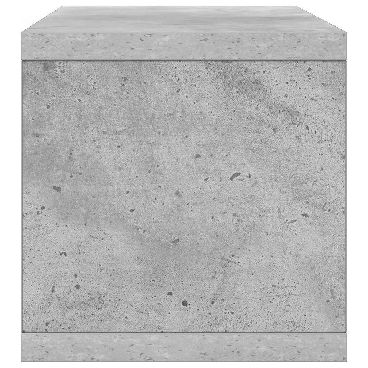 Stalak za CD-ove Betonska siva 40 x 17 x 17 cm