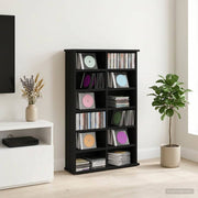 CD ormar Crni hrast 60 x 17 x 92 cm Konstruirano drvo