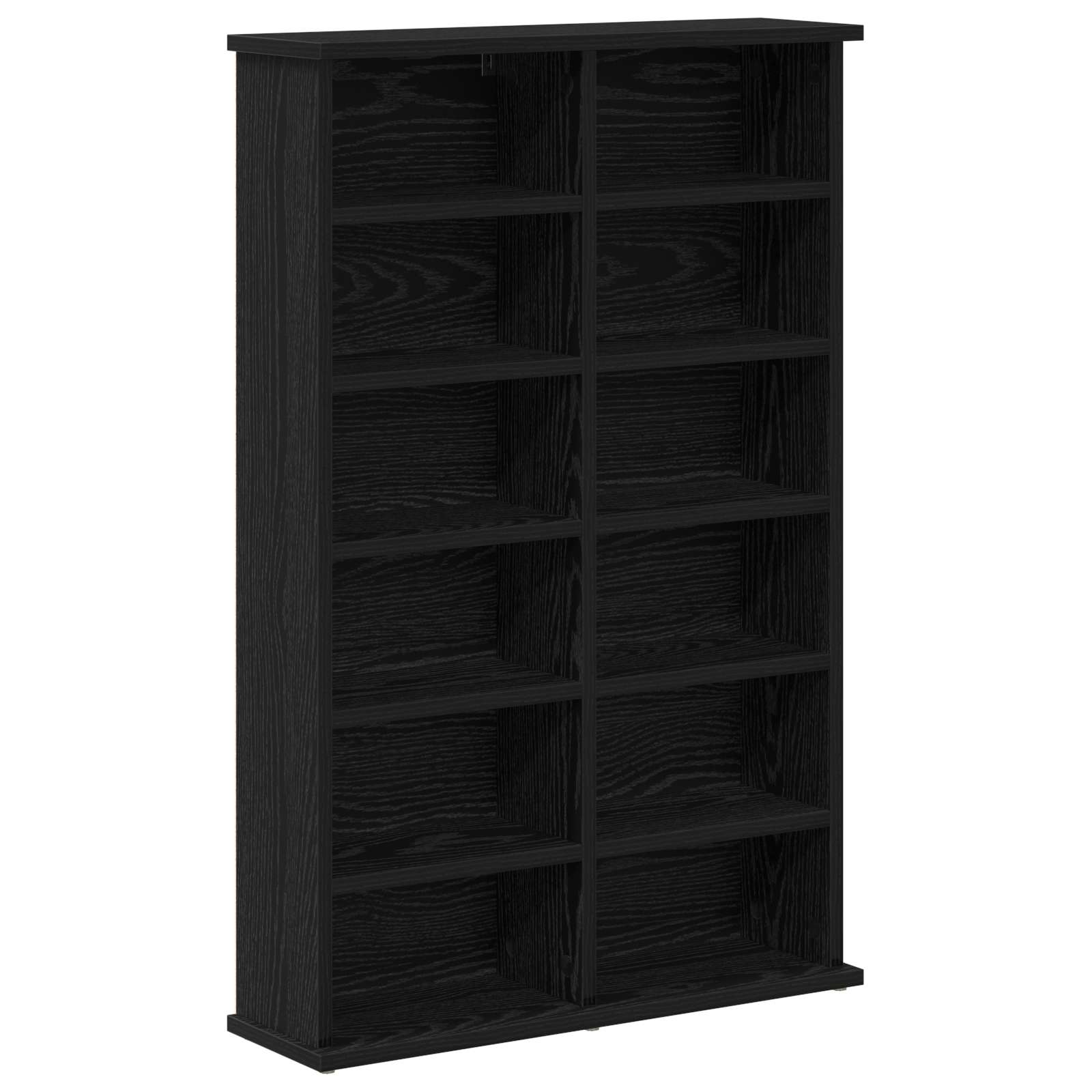 CD ormar Crni hrast 60 x 17 x 92 cm Konstruirano drvo