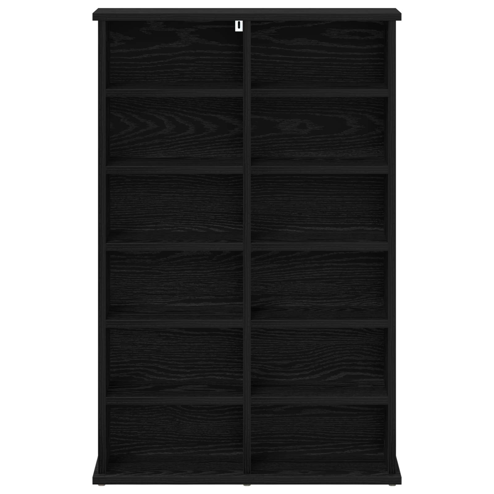 CD ormar Crni hrast 60 x 17 x 92 cm Konstruirano drvo