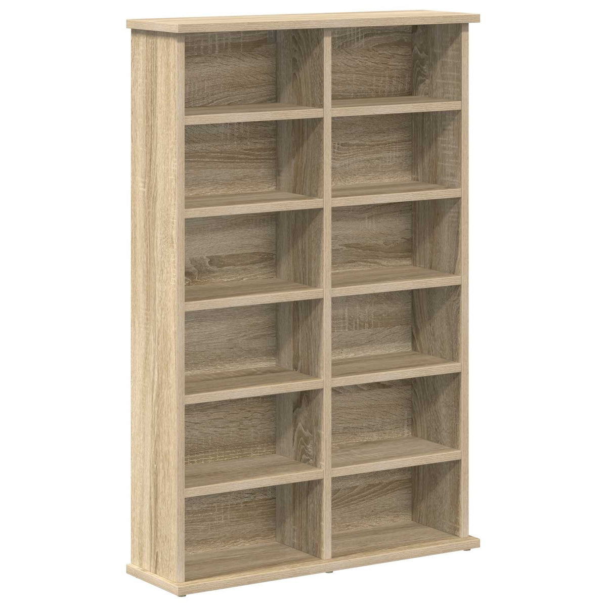 CD ormar Hrast sonoma 60 x 17 x 92 cm Konstruirano drvo