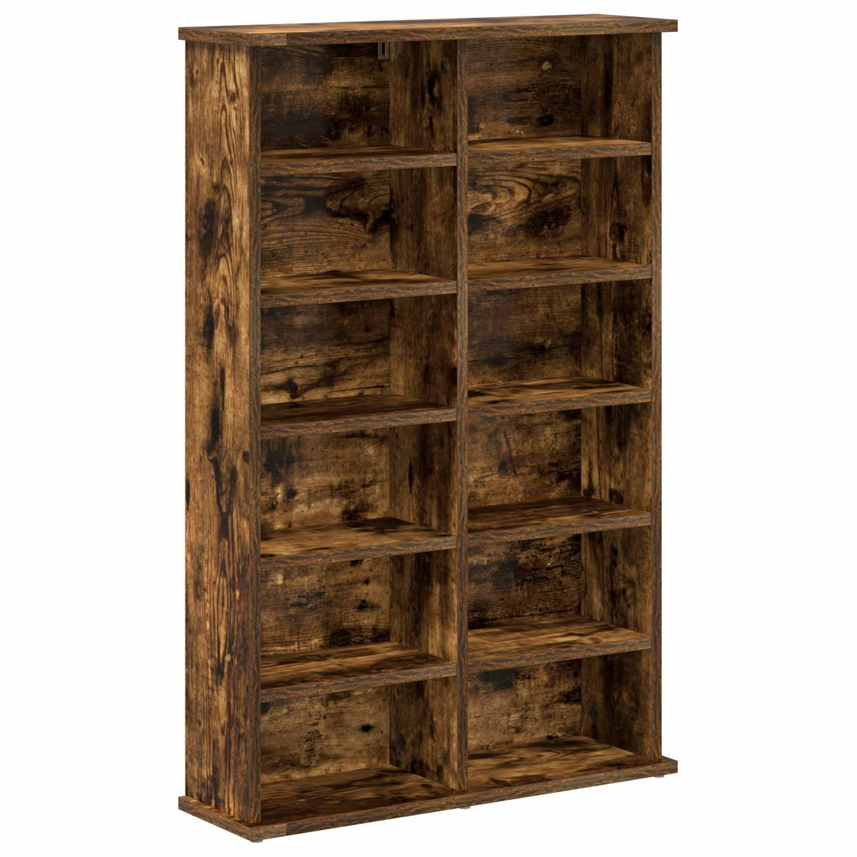 CD ormar Dimljeni hrast 60 x 17 x 92 cm Konstruirano drvo