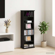 CD ormar Crni hrast 60 x 17 x 92 cm Konstruirano drvo