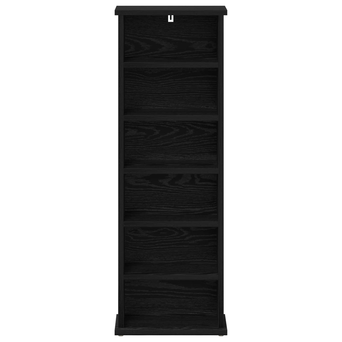 CD ormar Crni hrast 60 x 17 x 92 cm Konstruirano drvo
