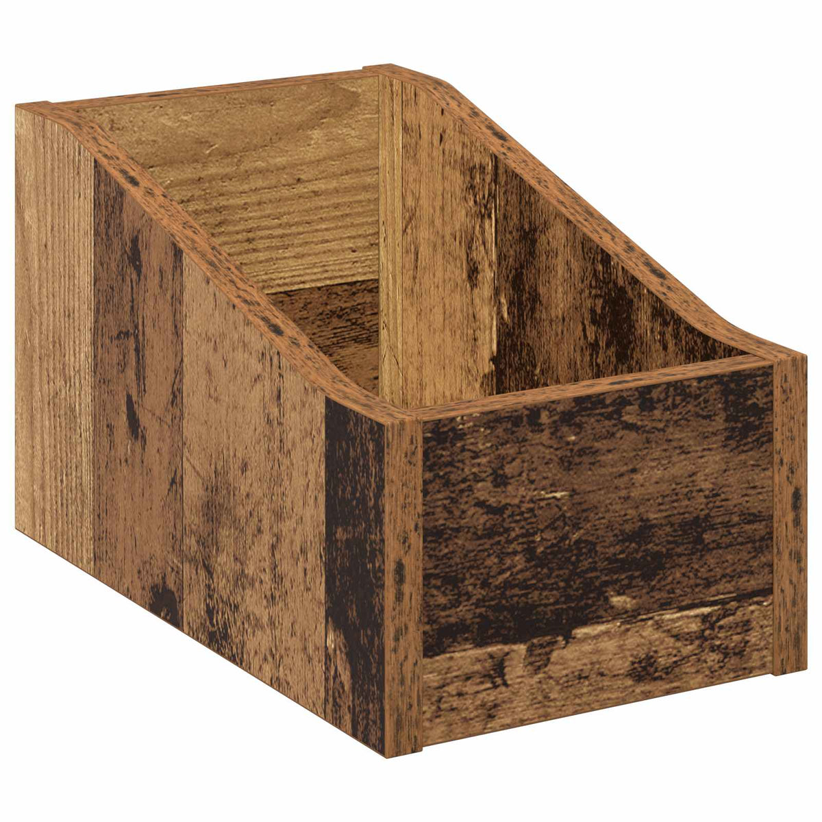 Kutija za LP ploče Staro drvo 18 x 32 x 18 cm Konstruirano drvo