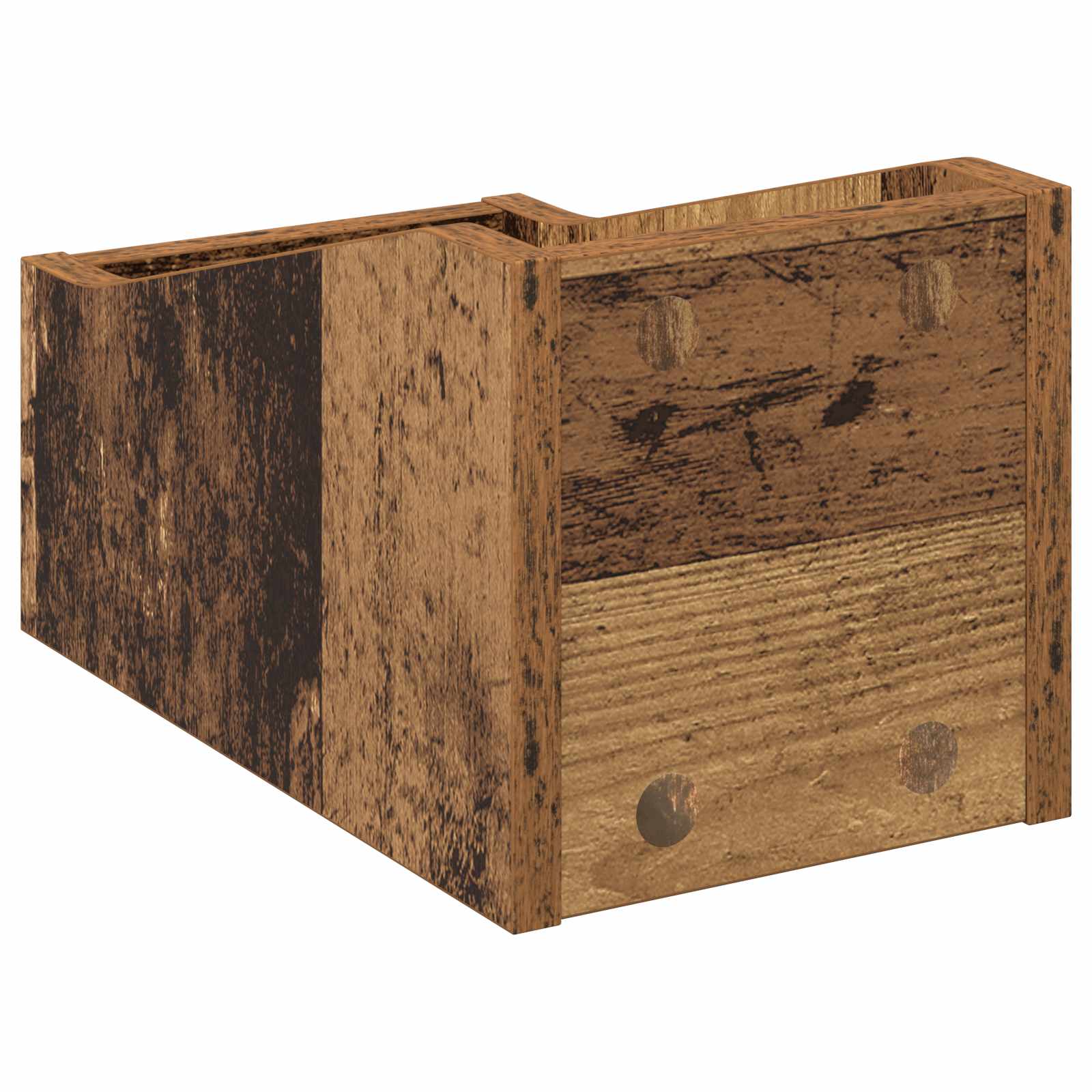 Kutija za LP ploče Staro drvo 18 x 32 x 18 cm Konstruirano drvo
