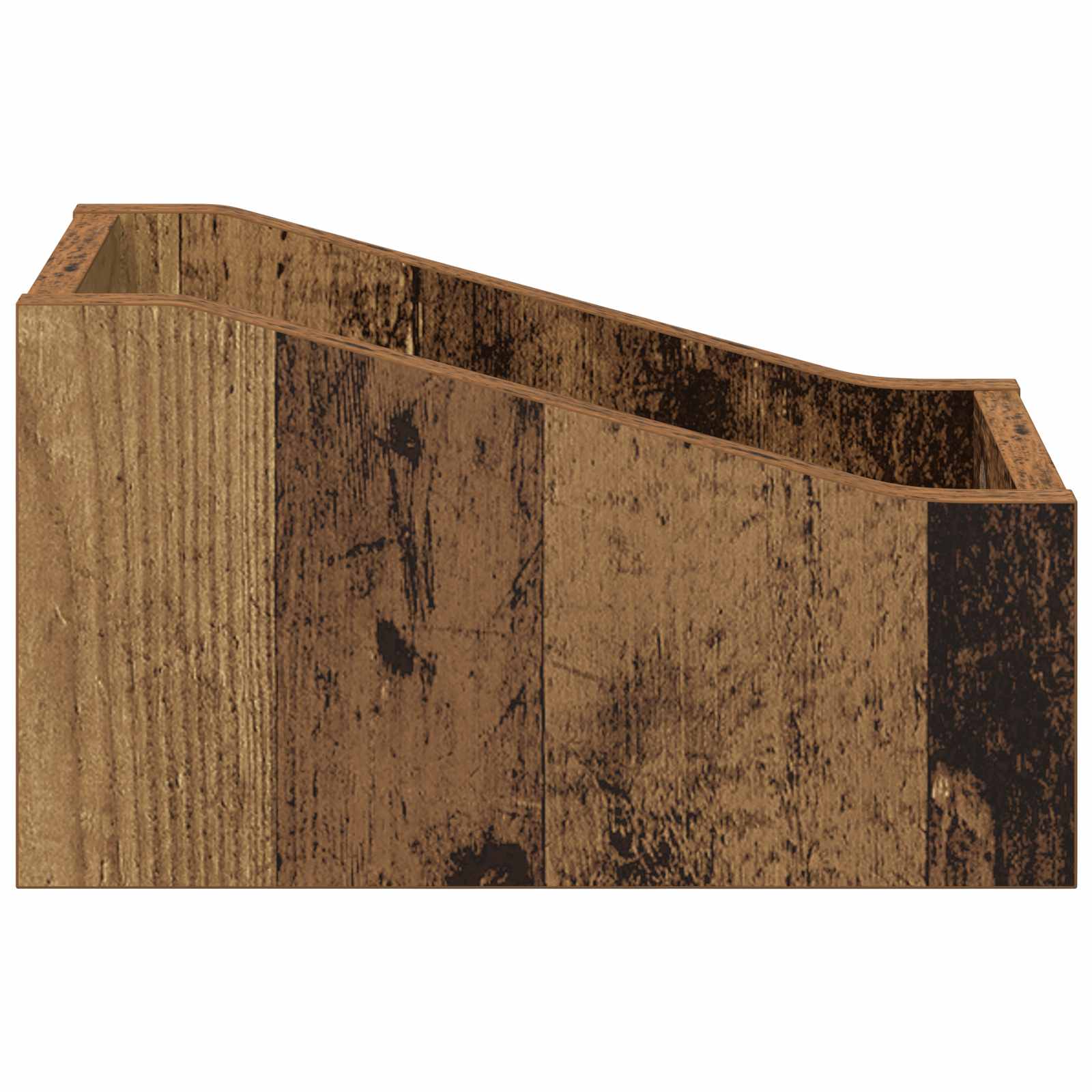 Kutija za LP ploče Staro drvo 18 x 32 x 18 cm Konstruirano drvo