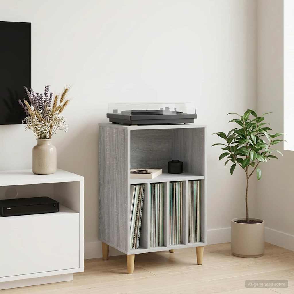 Stalak za gramofon Siva Sonoma 47 x 39,5 x 74,5 cm