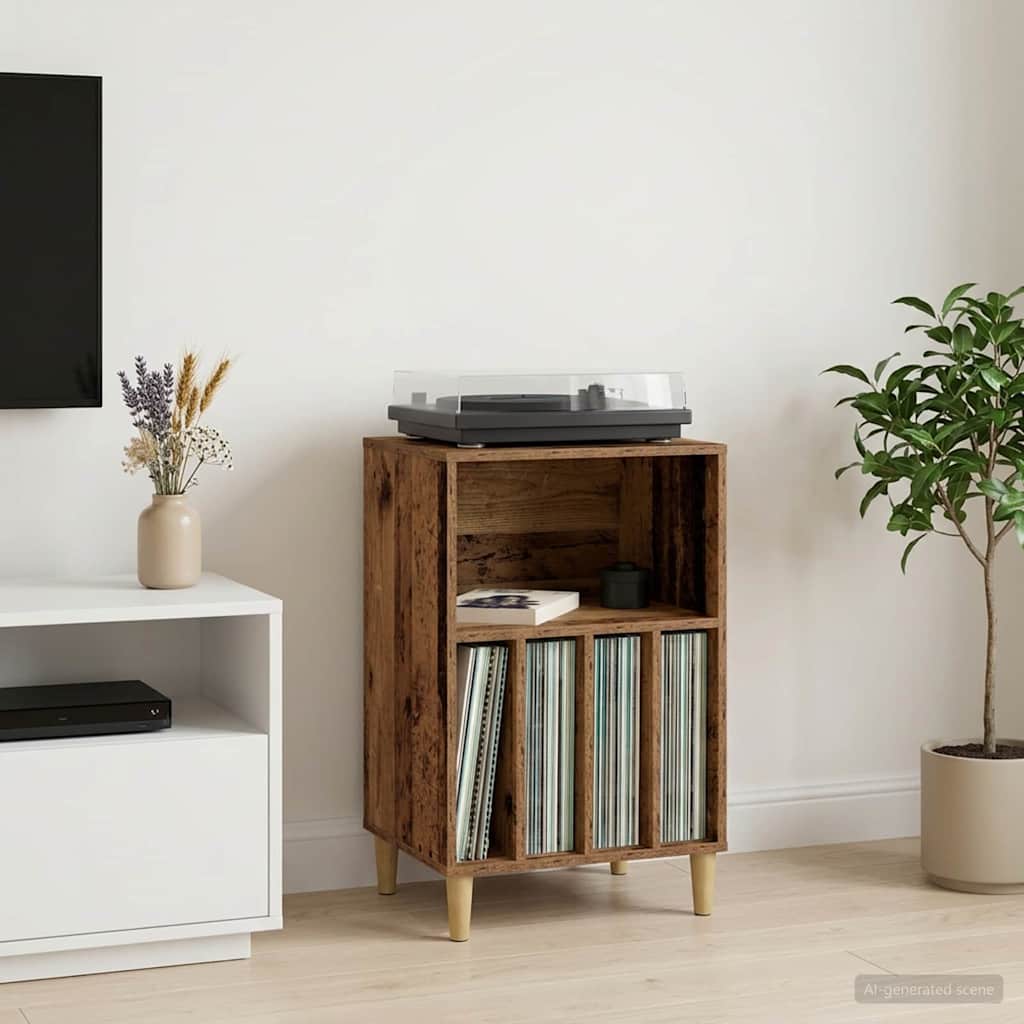 Stalak za gramofon Drvo hrasta 47 x 39,5 x 74,5 cm