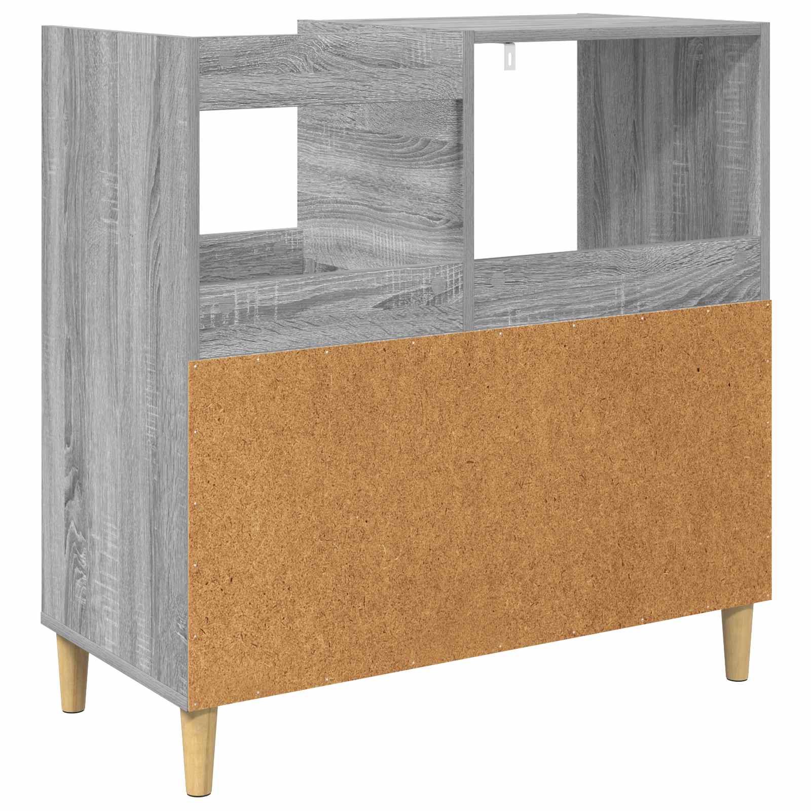 Stalak za gramofon Siva Sonoma 82 x 39,5 x 82,5 cm