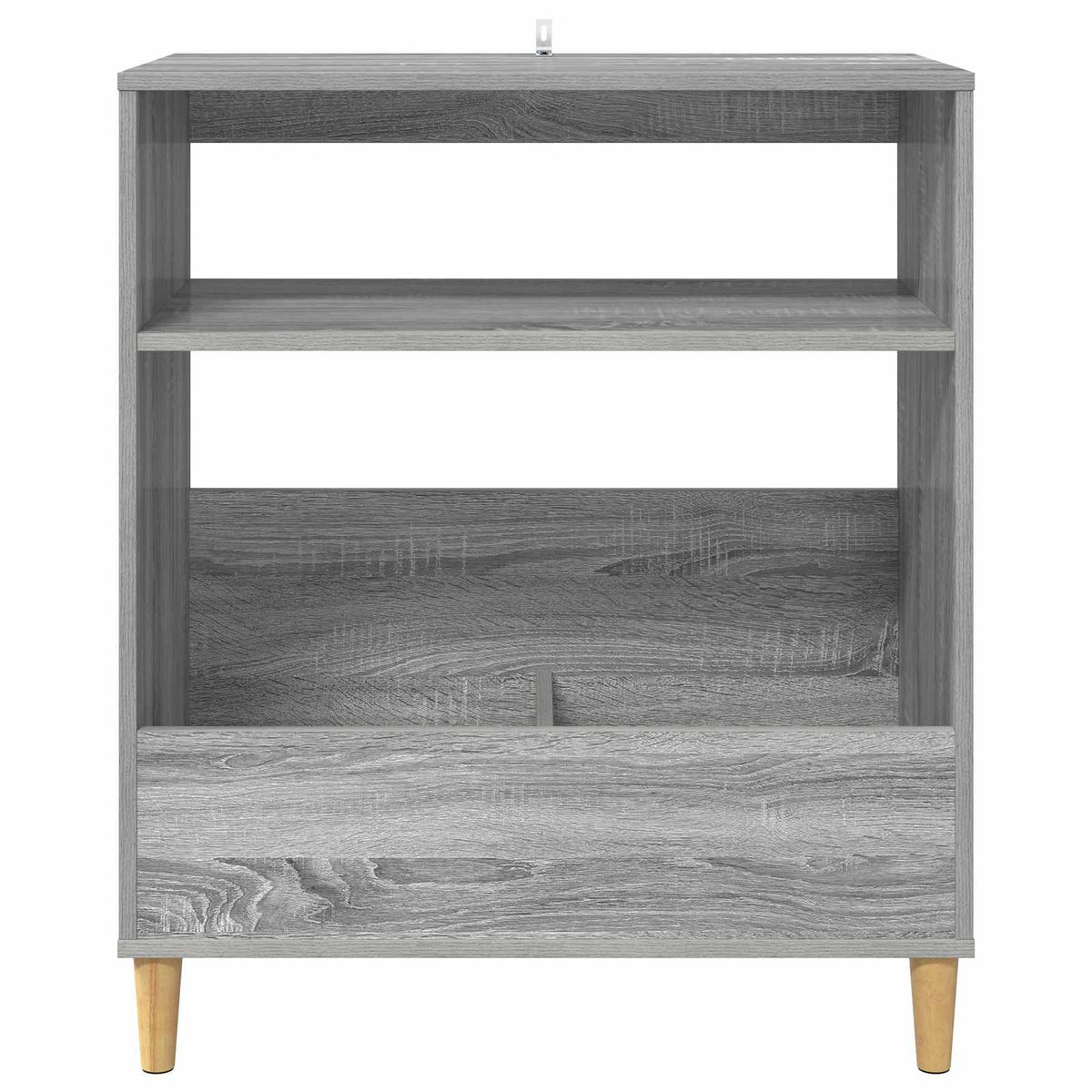 Stalak za gramofon Siva Sonoma 71 x 39,5 x 83 cm