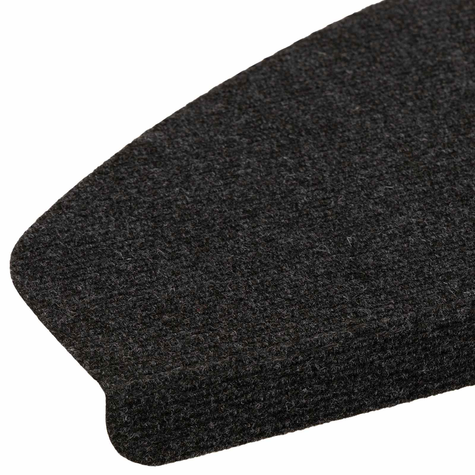 Samoljepljivi stepenasti ulošci Polukružni 15 pcs Antracit