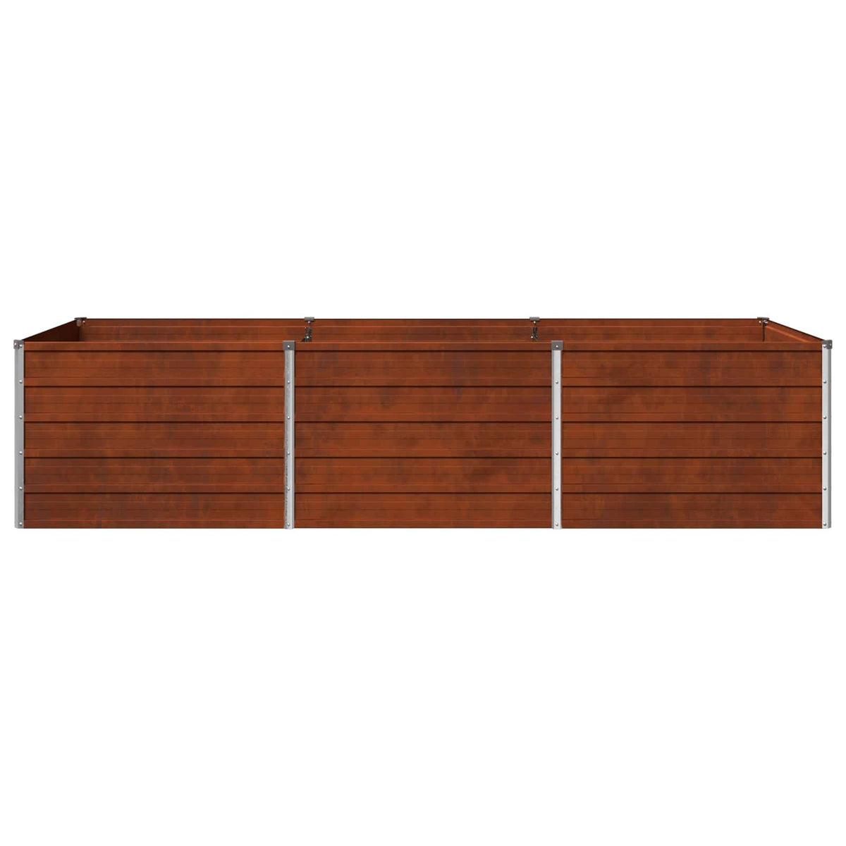 Povišeni vrtni krevet Rđa 240 x 80 x 55 cm corton