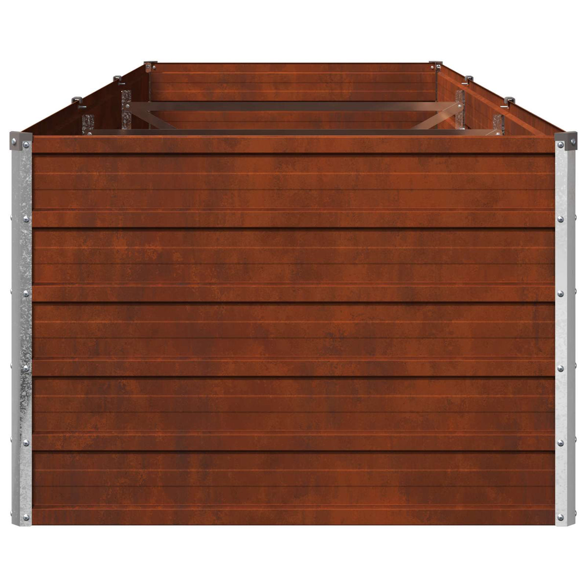 Povišeni vrtni krevet Rđa 240 x 80 x 55 cm corton