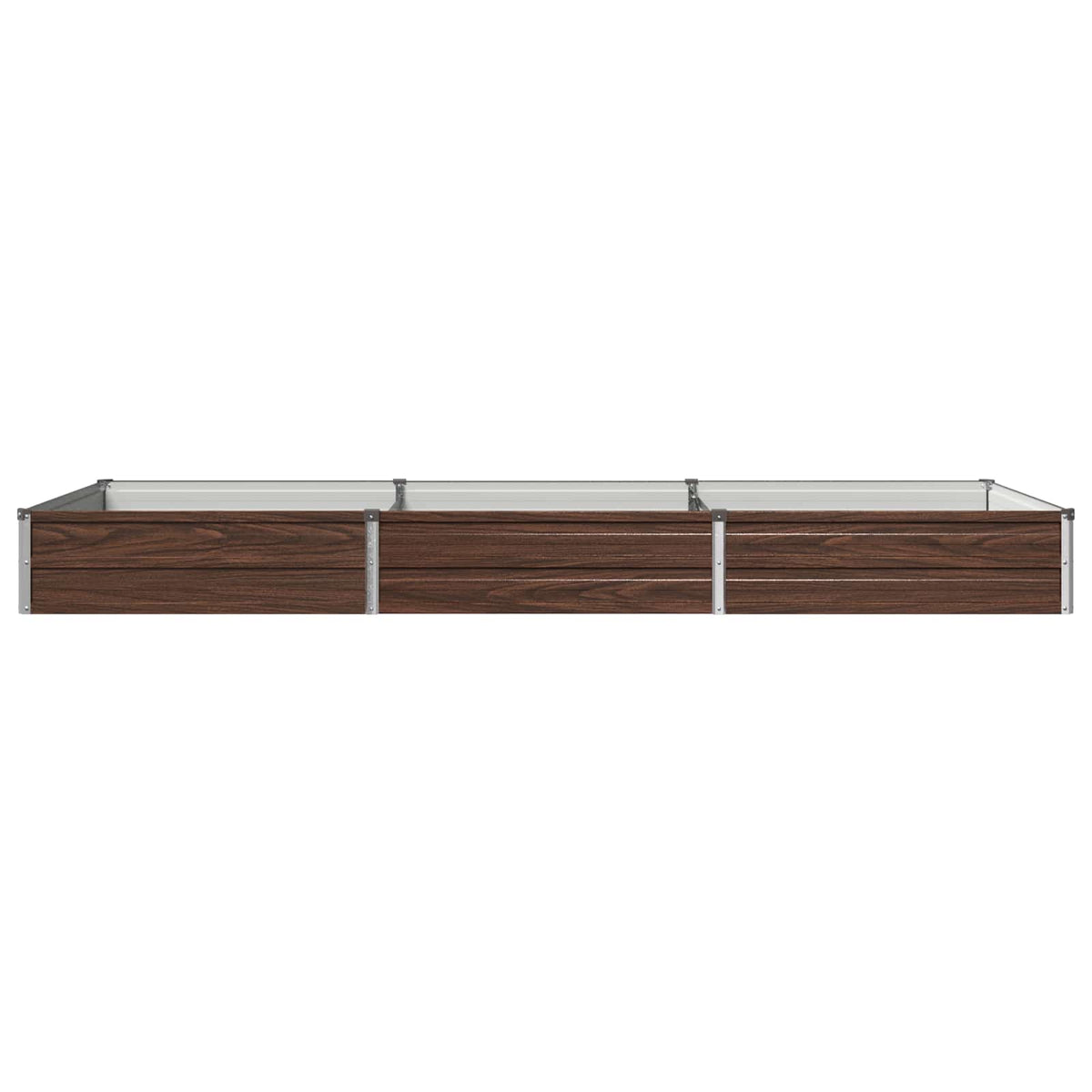 Povišeni vrtni krevet Crna 240 x 80 x 24 cm