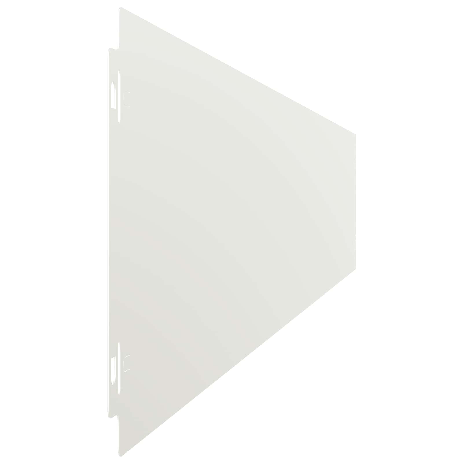 Ograda oko Travnjaka 30 kom. 15 x 103 cm Čelik Bijela