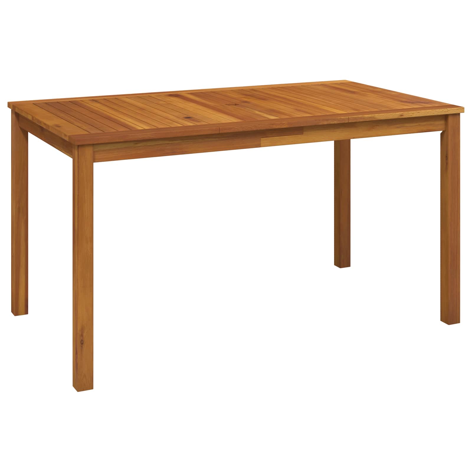 5-Piece Garden Dining Set Prirodna Čvrsto drvo akacije