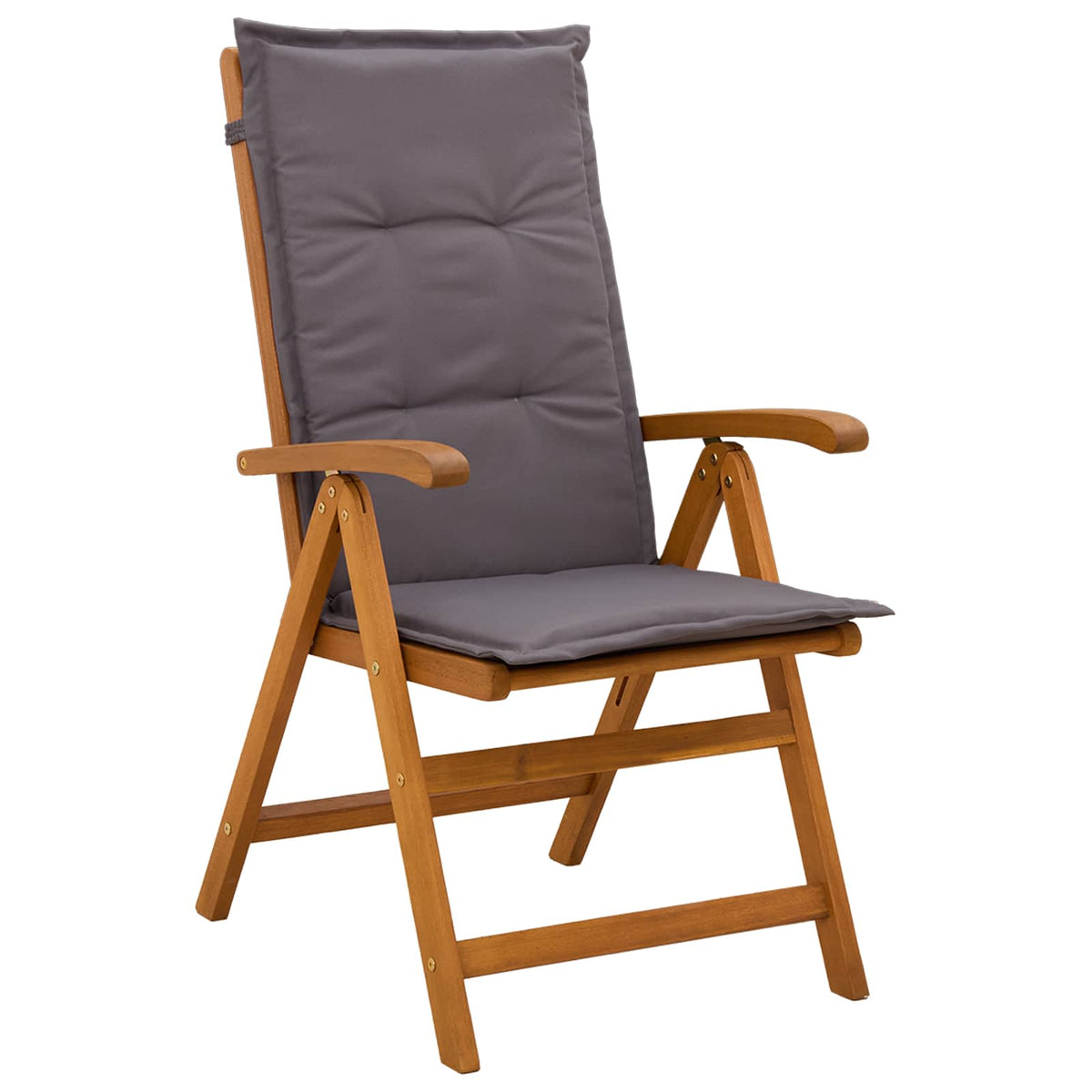 5-Piece Garden Dining Set Prirodna Čvrsto drvo akacije