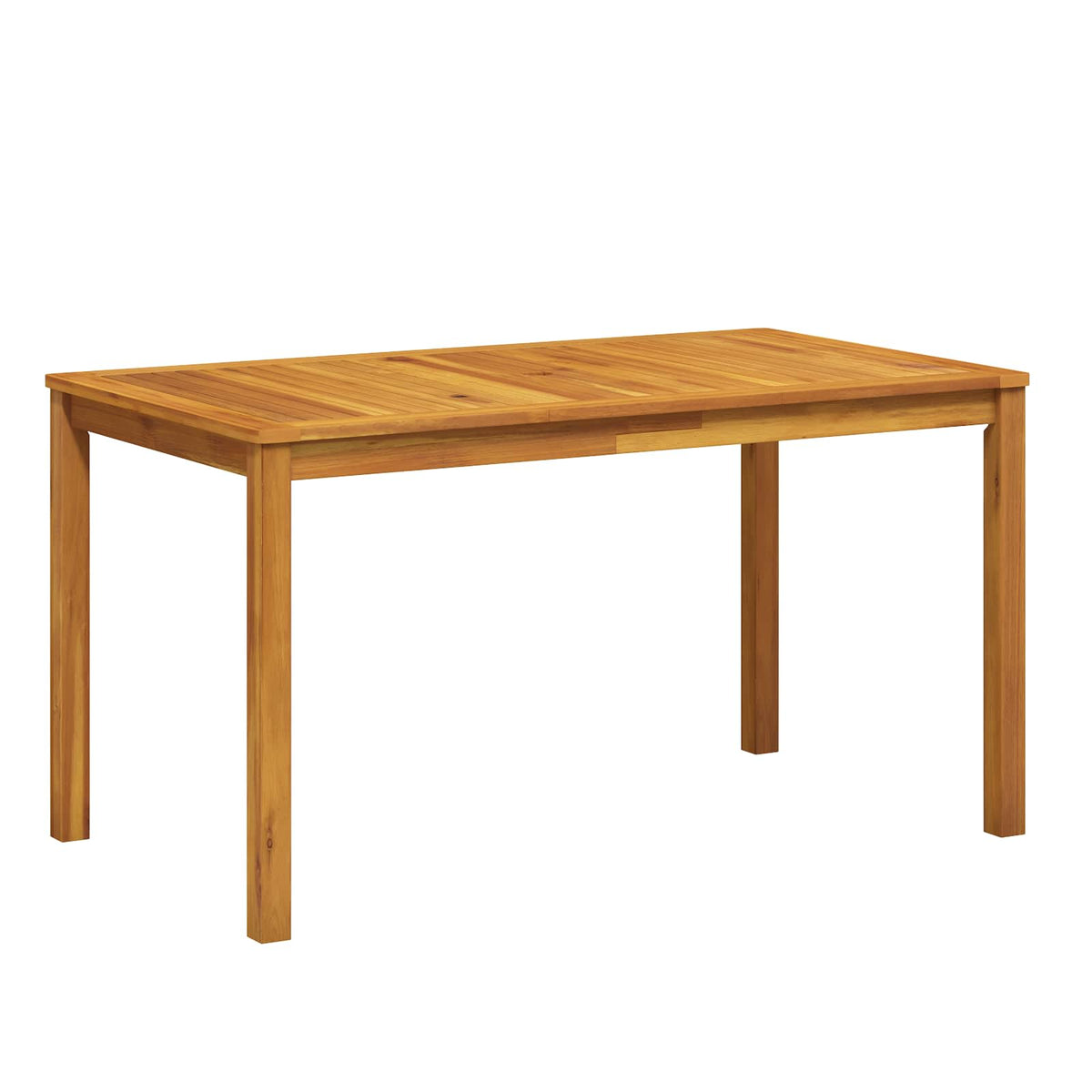 5-Piece Garden Dining Set Prirodna Čvrsto drvo akacije